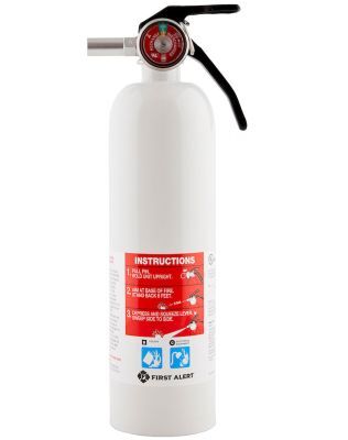 First Alert Rechargeable Recreation Fire Extinguisher UL Rated 5-B:C • REC5